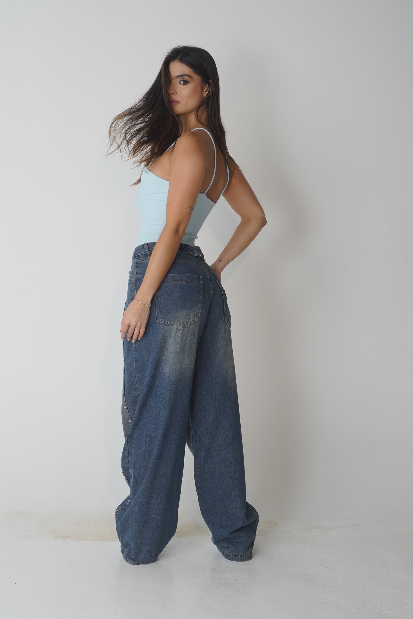 Jean Midnight Star, Mid Blue