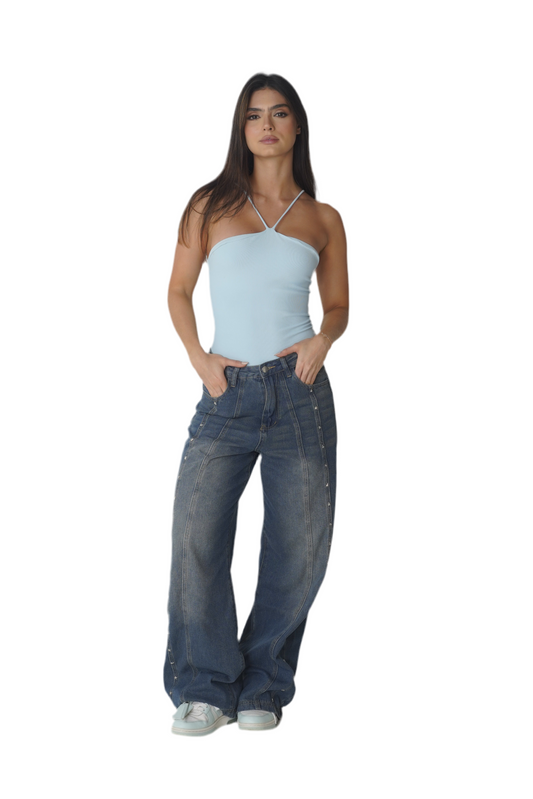 Jean Midnight Star, Mid Blue