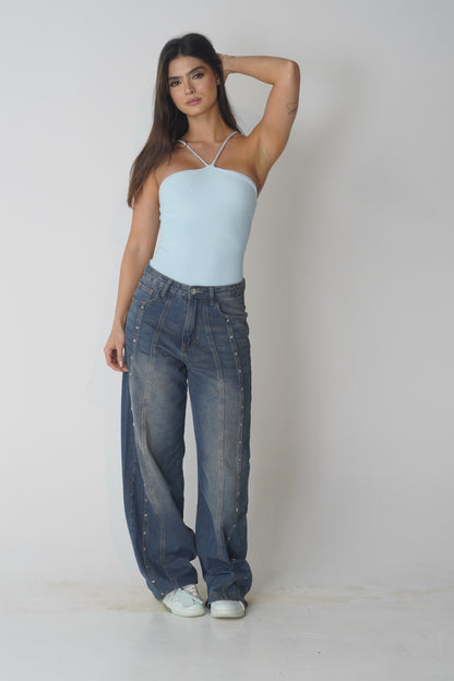 Jean Midnight Star, Mid Blue